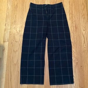 Madewell Slim Emmett Wide-Leg Crop Pants